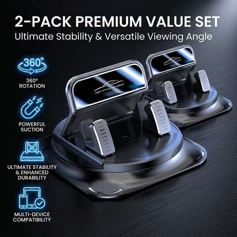 Dashboard Phone Stand with Folding Support