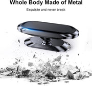 Compact Magnetic Car Phone Mount with Adjustable Head